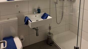Bathroom at the Hotel Kulm
