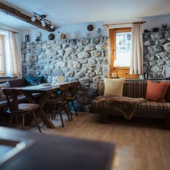Living/dining area holiday home Wisliheim