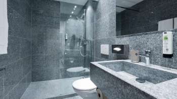 Bathroom at the Vaduzerhof by b_smart