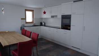 Kitchen holiday home Allmeina