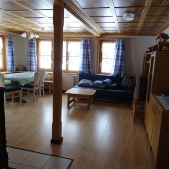 Living/dining area holiday home Schwarz