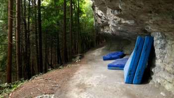 Climbing wall Gantenstein