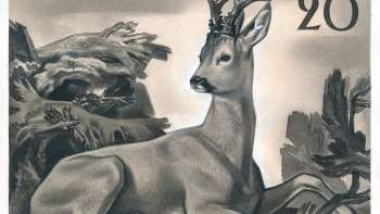 "Roebuck". Hunting (III), 1950 Image rights Liechtenstein NationalMuseum III 0060 001 Obj