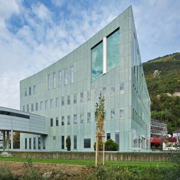 Hollein building in Liechtenstein 