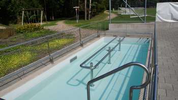 Kneipp basin at the sports field in Schellenberg