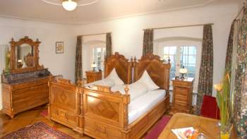 Rustic double room at theGasthof Löwen