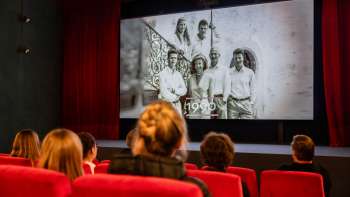 Cinema screening of "Princely Moments" in the old Vaduz cinema