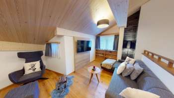 Living area, 1st floor