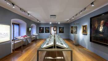 View of the interior of the Liechtensteinisches NationalMuseum