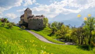 Vaduz Castle - Spring