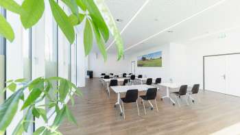 Bright seminar room at the Hotel Kommod