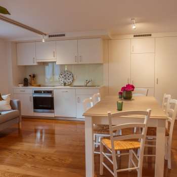 Kitchen and living room holiday home Mittagsspitze