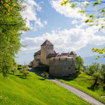 Vaduz Castle - Spring