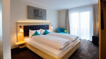 Double Room at the Hotel Oberland
