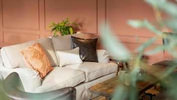 Cozy lounge area at Hotel Giessen