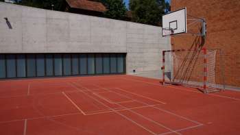 Sports field at the Eschen school Sports field at the Eschen school