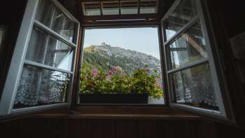 View from the Gafadurahütte hut