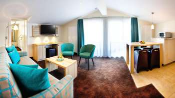 Panorama Suite at the Hotel Oberland