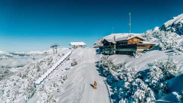 Malbun in winter, Sareis
