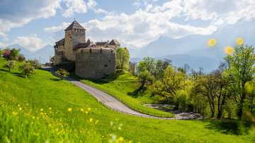 Vaduz Castle - Spring