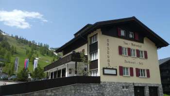 Exterior view building holiday home Walserhof